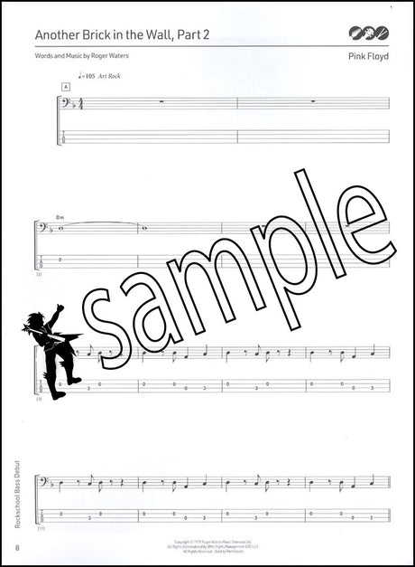 1st sample page from Rockschool Bass Debut from 2024