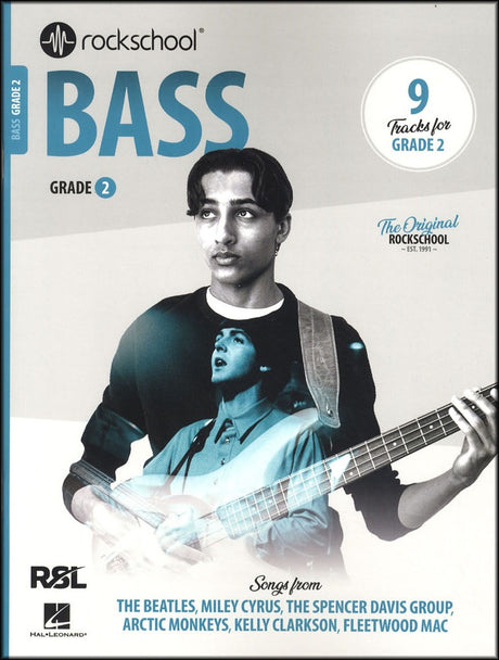 front cover of Rockschool Bass Grade 2 from 2024