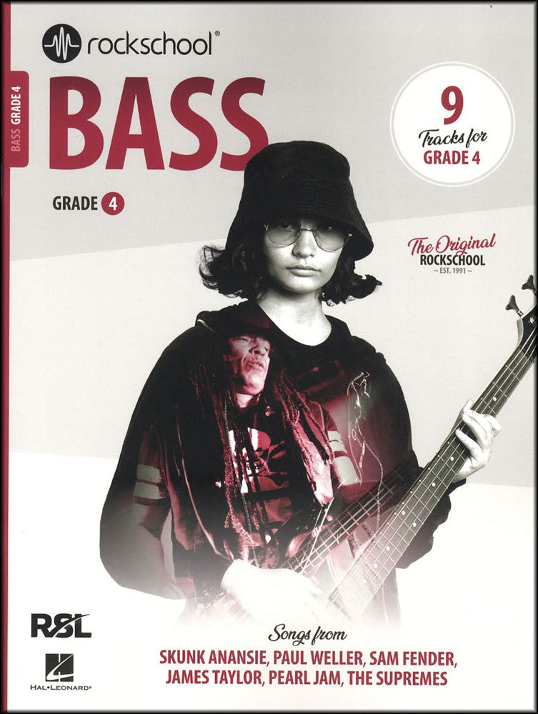 front cover of Rockschool Bass Grade 4 from 2024