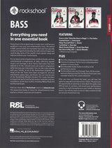 back cover of Rockschool Bass Grade 5 from 2024