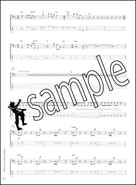 2nd sample page from Rockschool Bass Grade 7 from 2024