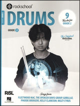 front cover of Rockschool Drums Grade 2 from 2024