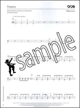 1st sample page from Rockschool Drums Grade 2 from 2024