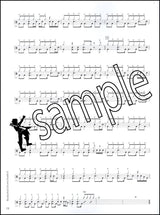 1st sample page from Rockschool Drums Grade 5 from 2024