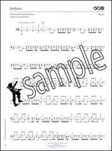 1st sample page from Rockschool Drums Grade 8 from 2024