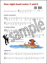 1st sample page from Piano Time 1