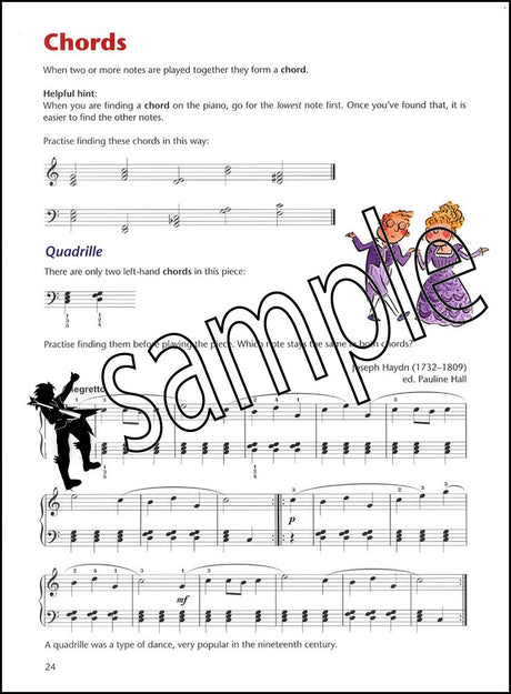 2nd sample page from Piano Time 2