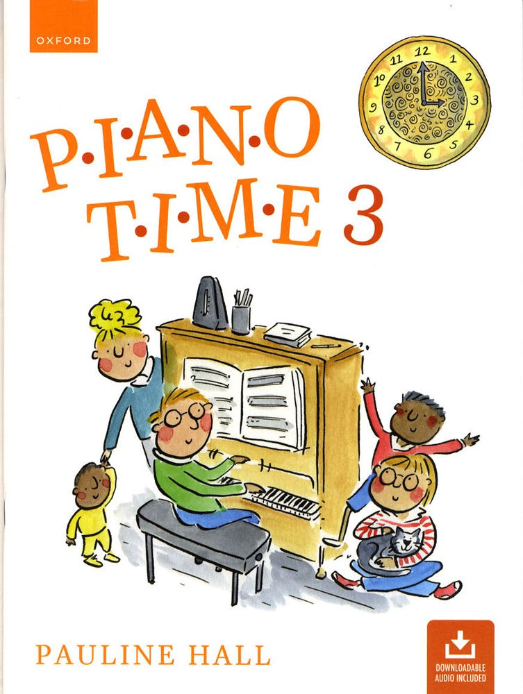 front cover of Piano Time 3