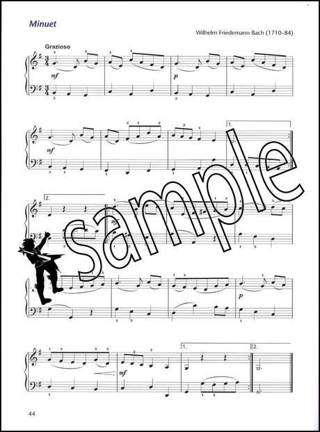 3rd sample page from Piano Time 3