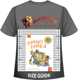 front cover of Piano Time 3 on a size guide