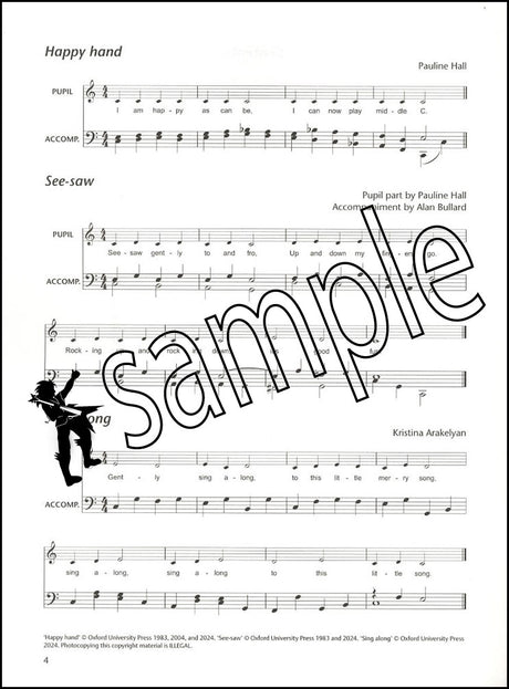 1st sample page from Piano Time Accompaniments