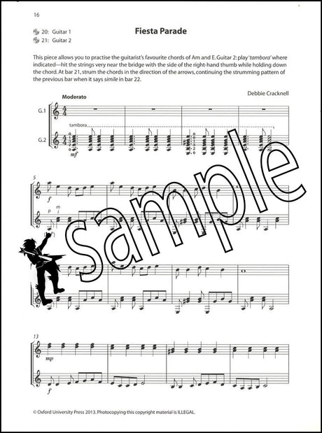 2nd sample page from Enjoy Playing Guitar Time for Two