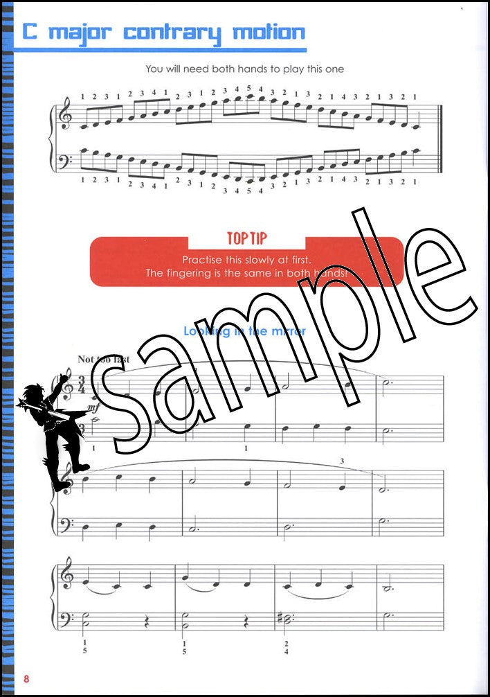 1st sample page from Play Piano Teenage Course Book 3