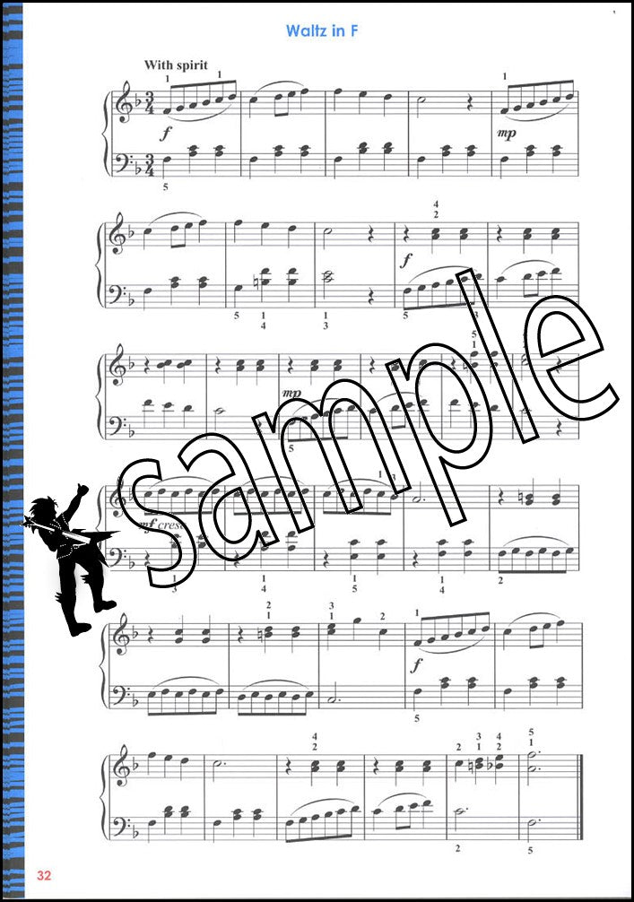 2nd sample page from Play Piano Teenage Course Book 3