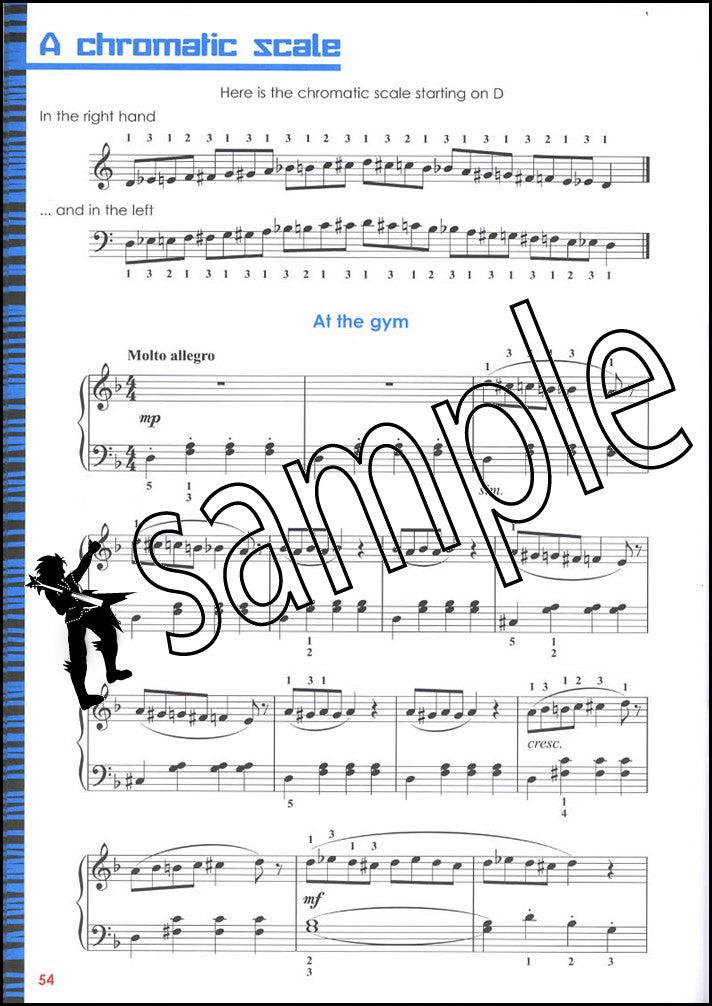 3rd sample page from Play Piano Teenage Course Book 3