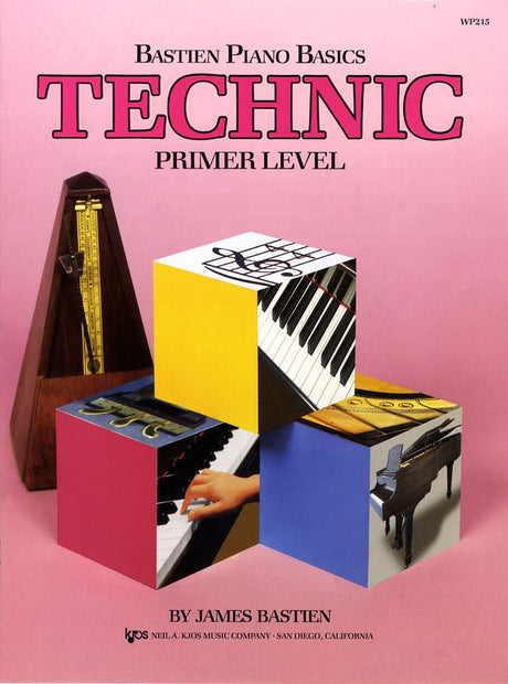 front cover of Bastien Piano Basics Technic Primer Level