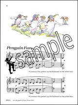 3rd sample page from Bastien Piano Basics Technic Primer Level