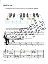 1st sample page from Bastien Piano Basics Theory Level 2