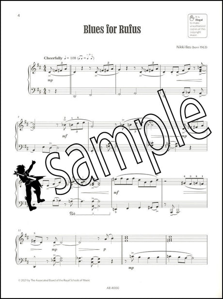 1st sample page from Nikki Iles & Friends Jazz Pieces for Piano Intermediate