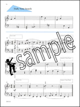 2nd sample page from Bastien Piano Basics A Line a Day Sight Reading Level 2