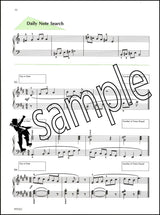 3rd sample page from Bastien Piano Basics A Line a Day Sight Reading Level 3