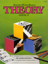 front cover of Bastien Piano Basics Theory Level 3