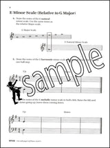 1st sample page from Bastien Piano Basics Theory Level 4