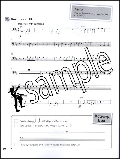 3rd sample page from Cello Basics