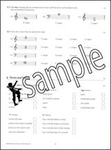 2nd sample page from ABRSM Music Theory Practice Papers 2024 Grade 1