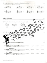 1st sample page from ABRSM Music Theory Practice Papers 2024 Grade 4