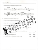 2nd sample page from ABRSM Music Theory Practice Papers 2024 Grade 4