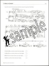 2nd sample page from ABRSM Music Theory Practice Papers 2024 Grade 5