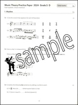 3rd sample page from ABRSM Music Theory Practice Papers 2024 Grade 5