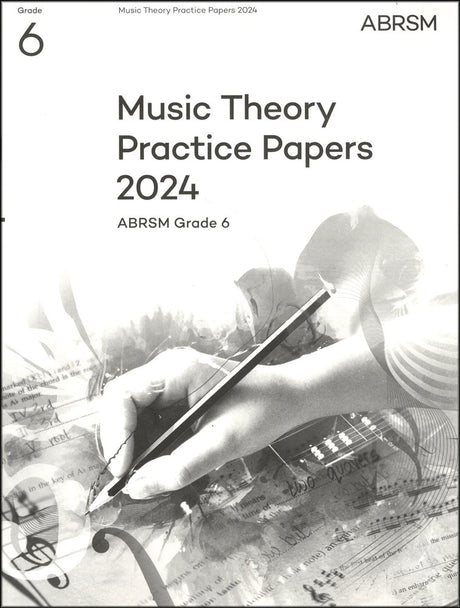 front cover of ABRSM Music Theory Practice Papers 2024 Grade 6