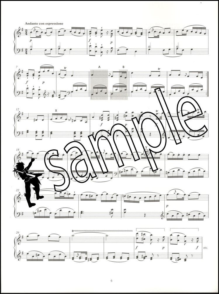 1st sample page from ABRSM Music Theory Practice Papers 2024 Grade 6