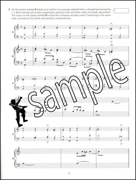 2nd sample page from ABRSM Music Theory Practice Papers 2024 Grade 7