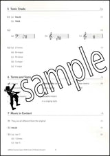 2nd sample page from ABRSM Music Theory Practice Papers 2024 Grade 3 MODEL ANSWERS