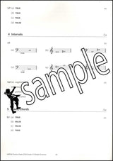 3rd sample page from ABRSM Music Theory Practice Papers 2024 Grade 4 MODEL ANSWERS