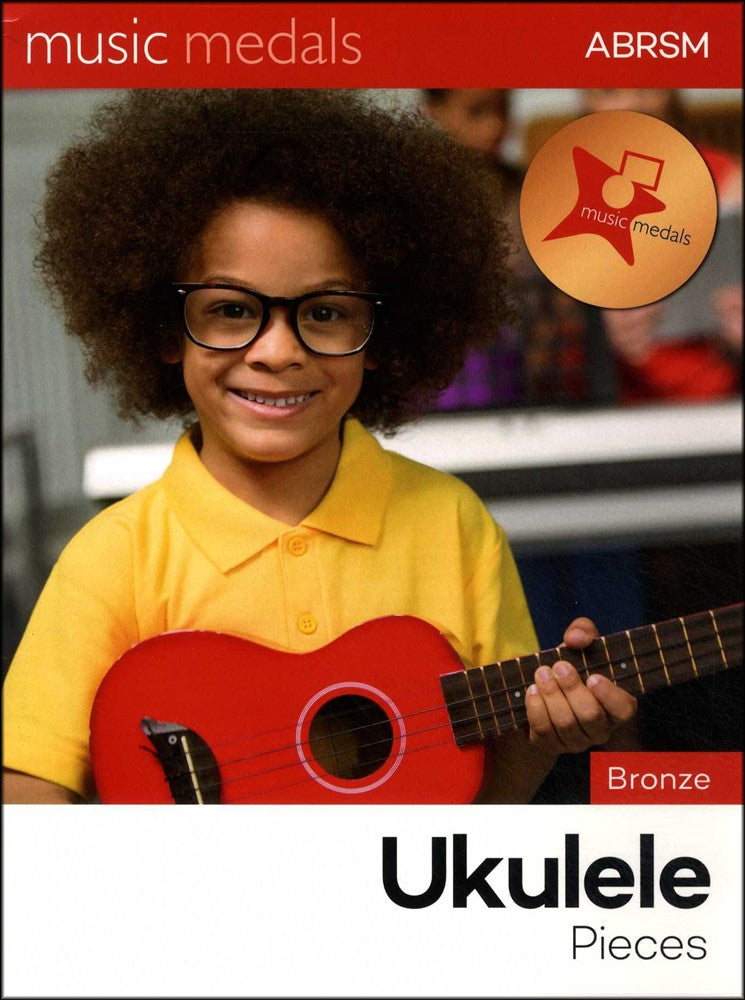 front cover of ABRSM Music Medals Bronze Ukulele Pieces