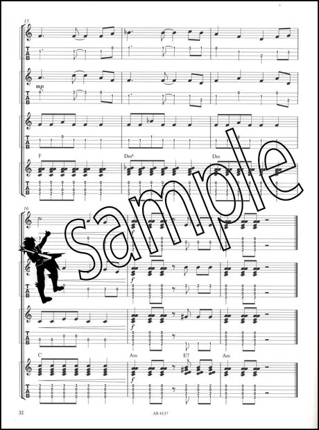 3rd sample page from ABRSM Music Medals Bronze Ukulele Pieces