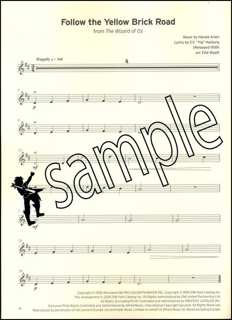 1st sample page from Trinity College London Violin Exam Pieces Initial from 2025