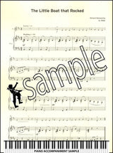 piano accompaniment sample page from Trinity College London Violin Exam Pieces Initial from 2025