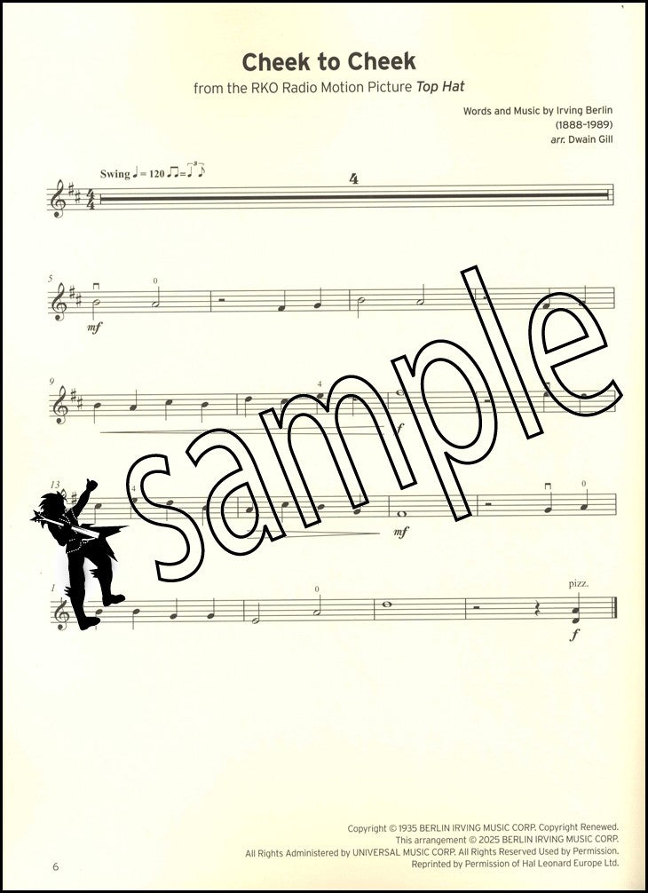 1st sample page from Trinity College London Violin Exam Pieces Grade 1 from 2025