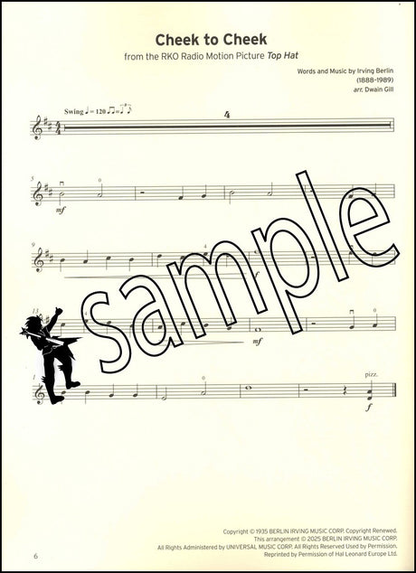 1st sample page from Trinity College London Violin Exam Pieces Grade 1 from 2025