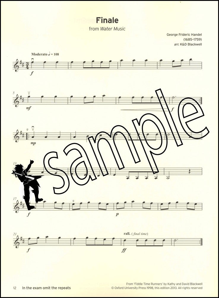 2nd sample page from Trinity College London Violin Exam Pieces Grade 1 from 2025
