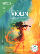 front cover of Trinity College London Violin Exam Pieces Grade 2 from 2025