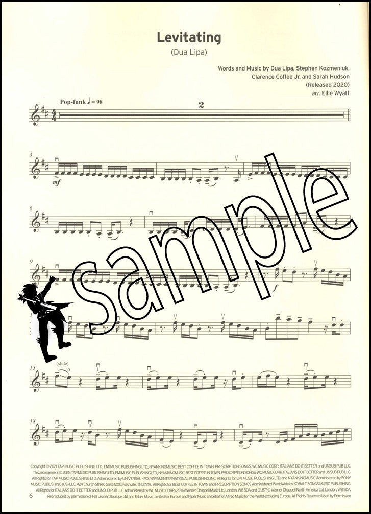 1st sample page from Trinity College London Violin Exam Pieces Grade 4 from 2025