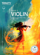 front cover of Trinity College London Violin Exam Pieces Grade 5 from 2025