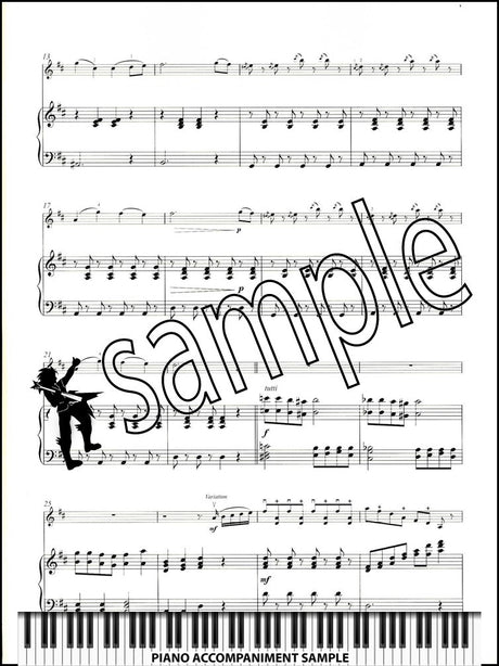 piano accompaniment sample page from Trinity College London Violin Exam Pieces Grade 5 from 2025