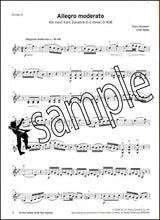1st sample page from Trinity College London Violin Exam Pieces Grade 6 from 2025